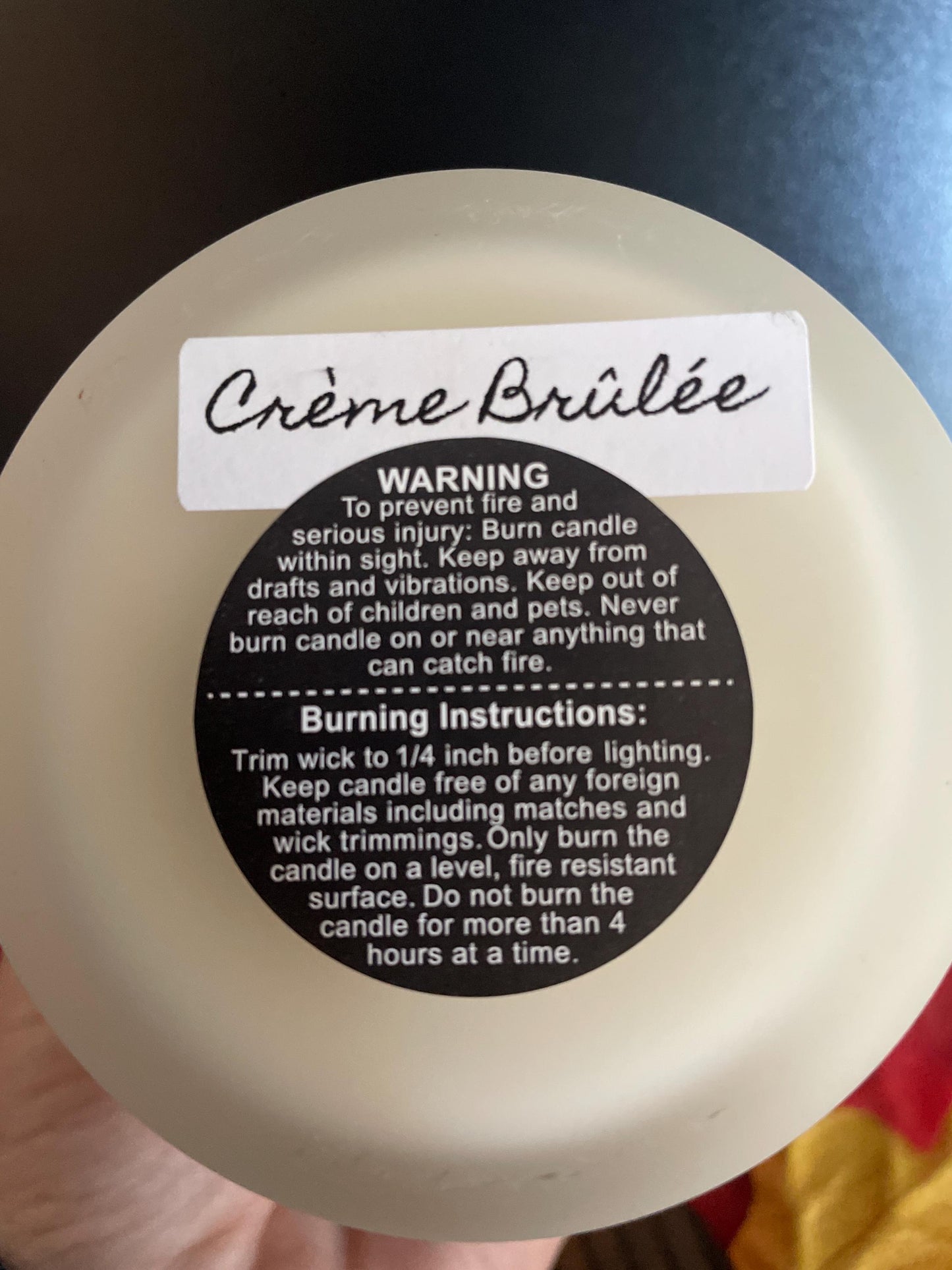 Crème Brûlée Soy Candle (8 ounce)